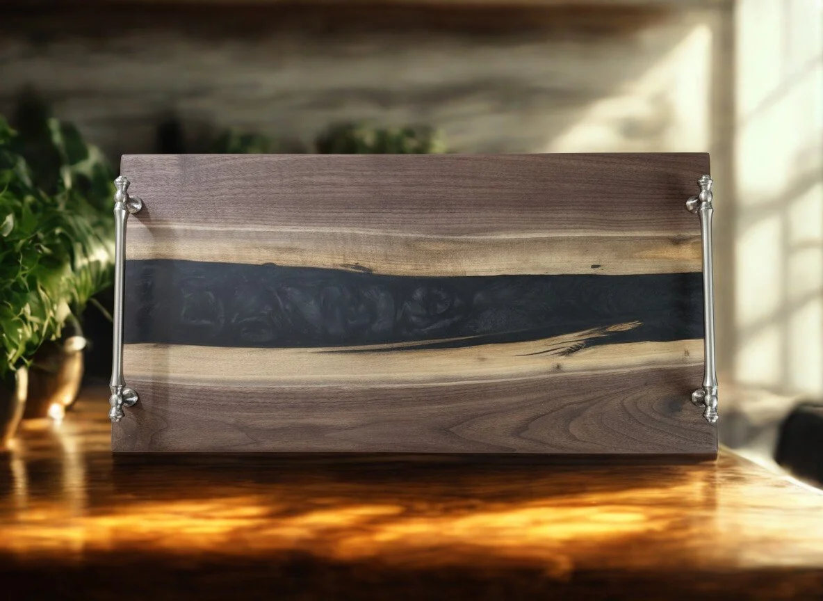 Large rectangular walnut charcuterie board on wood table.jpg (Copy)