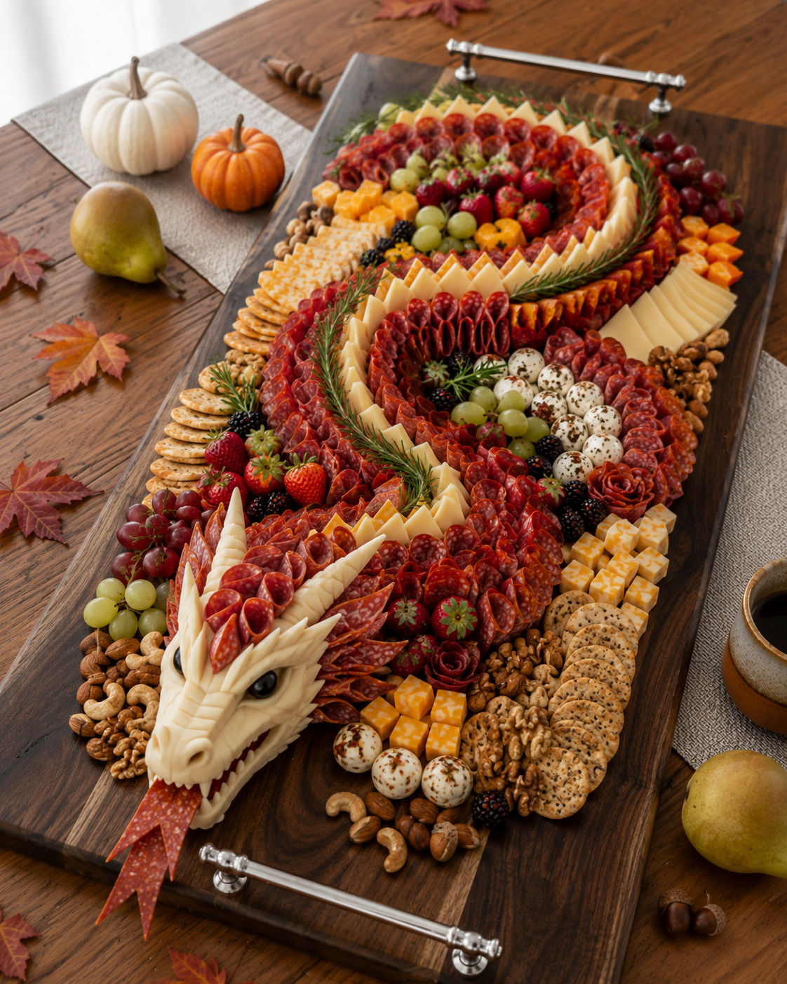 Unleash Your Inner Dragon: Creating a Dragon Charcuterie Board