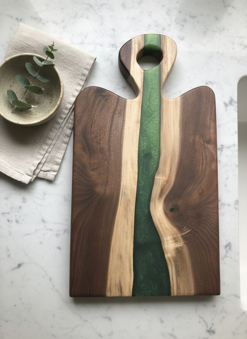 Natural wood and green resin serving board.png