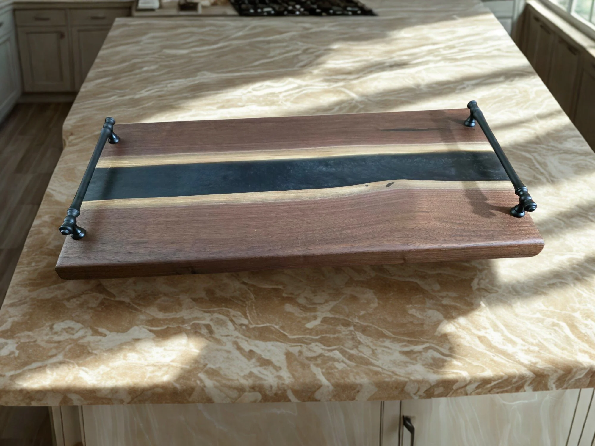 Charcuterie board with black handles.jpg