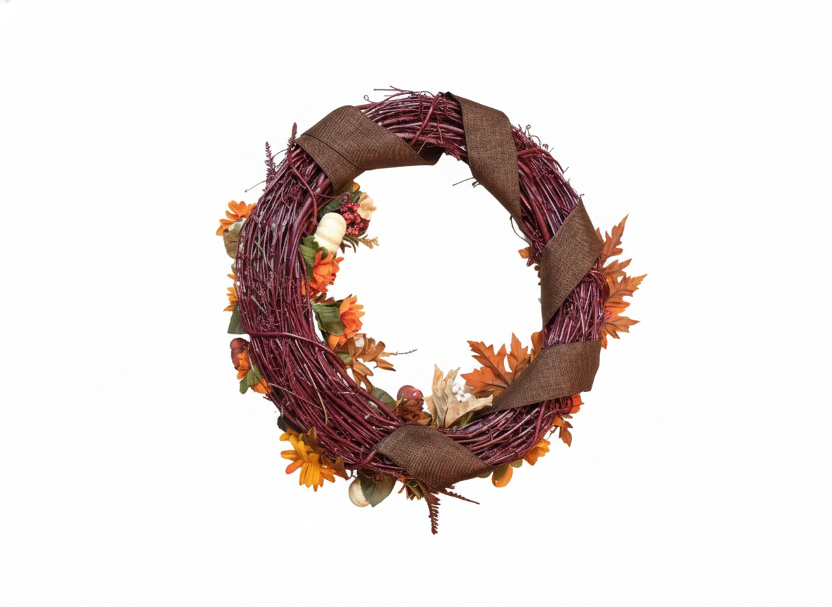 Back of Decorative autumn grapevine wreath for door.png
