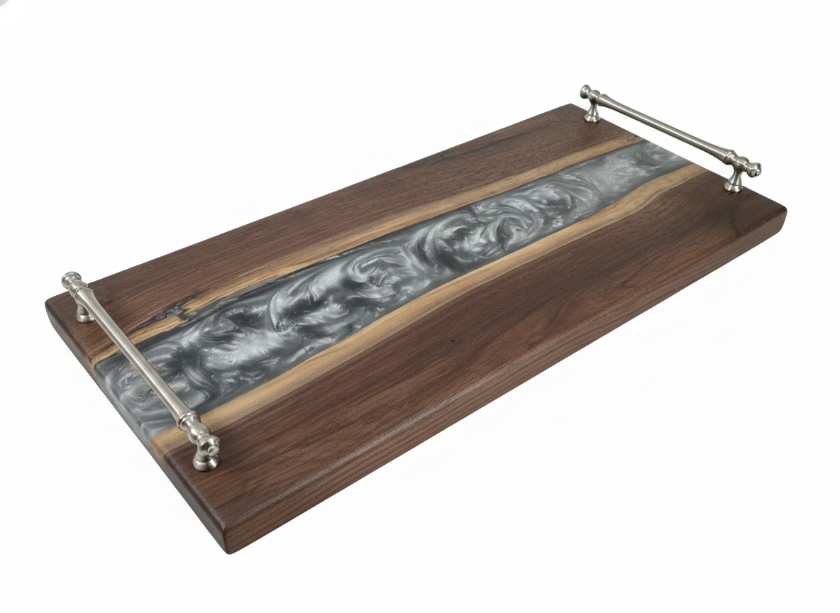 Black walnut charcuterie board with silver epoxy resin river.png