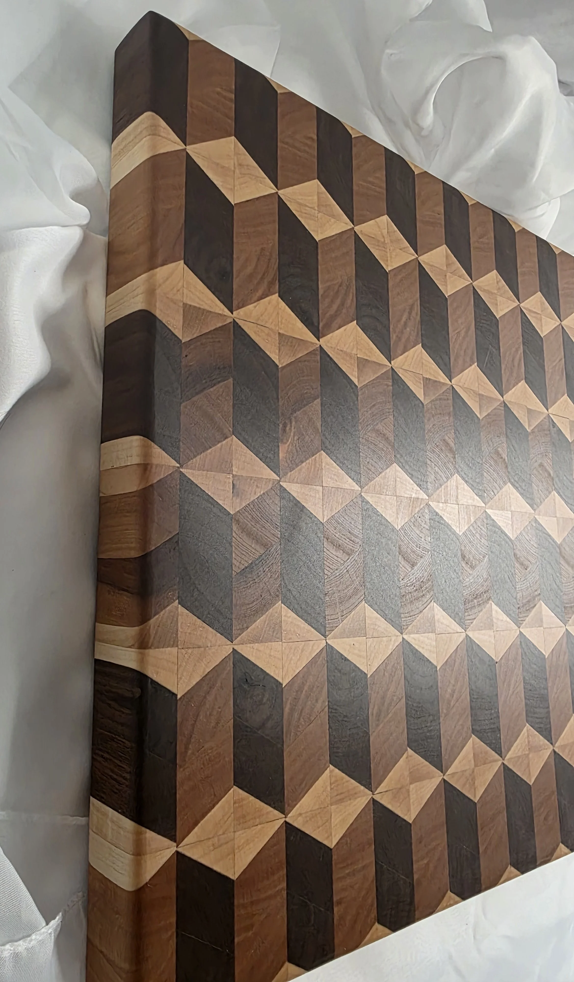 Side view showing 1.25" thickness