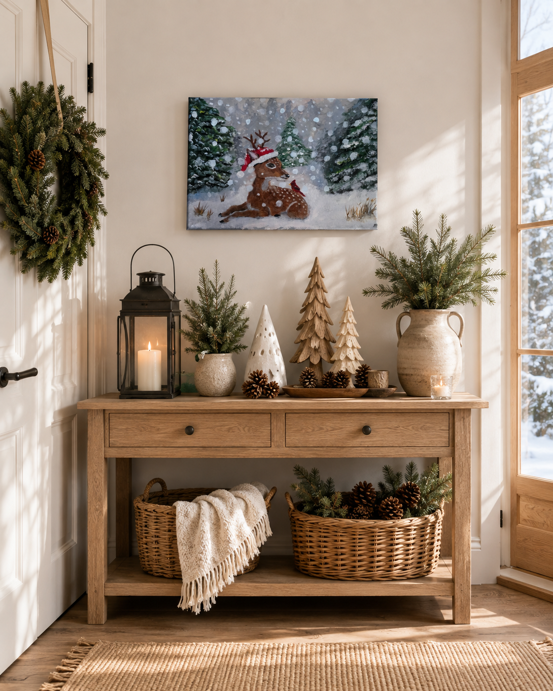 Original Christmas deer and cardinal canvas artwork.png