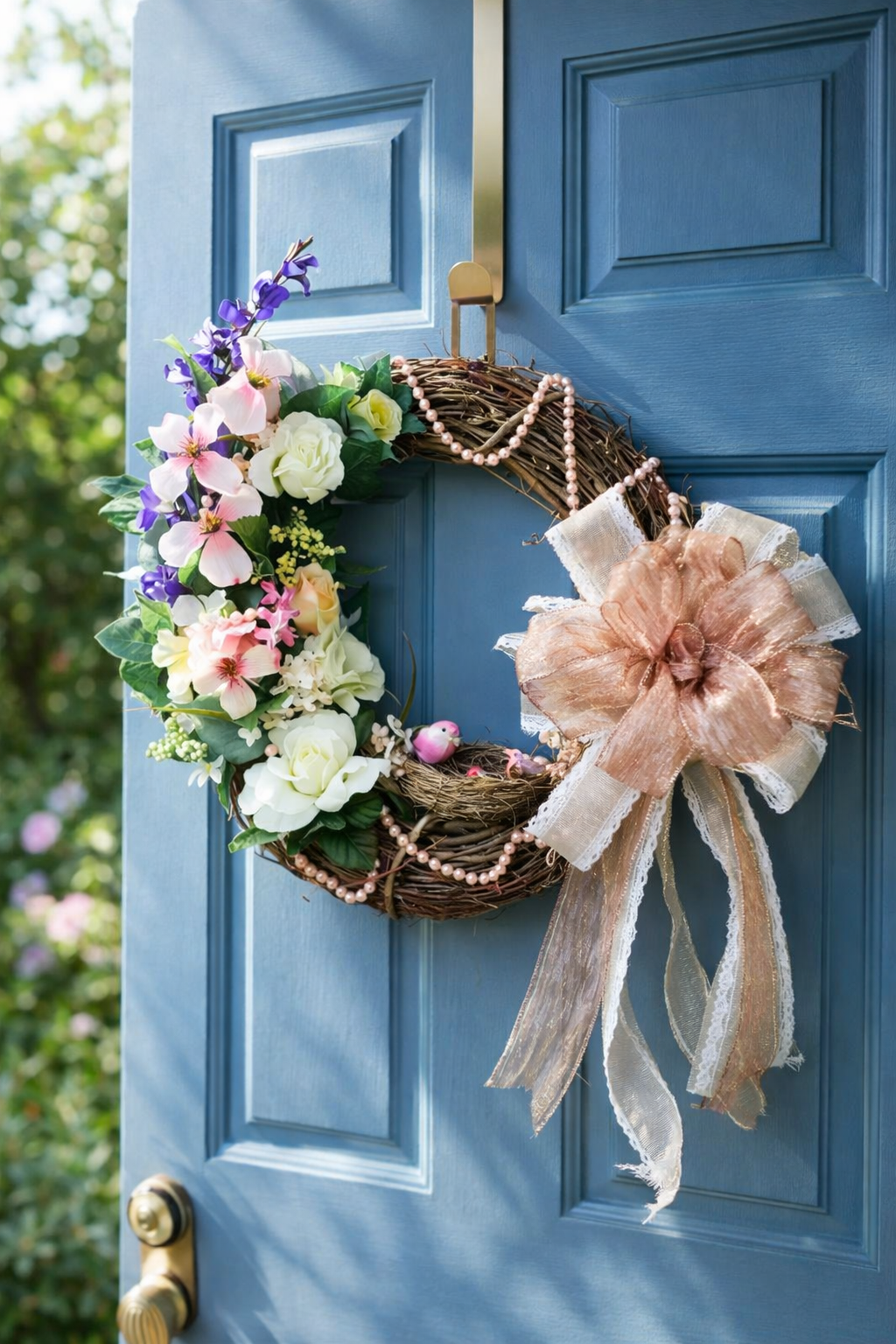 Spring wreath on open blue door.png