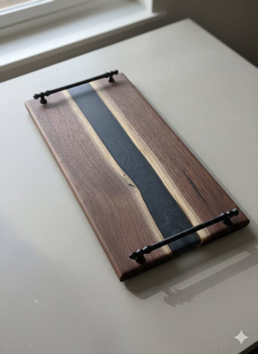 Black walnut charcuterie board with black epoxy river.png