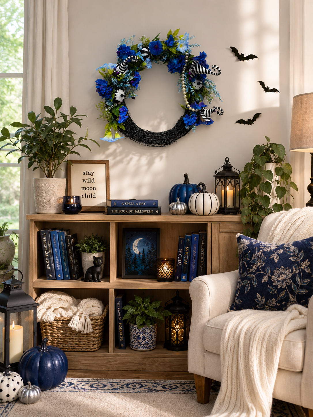 halloween Whimsical floral wreath.png