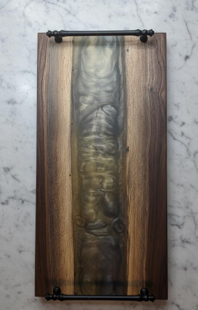 Twilight Pour luxury serving board showcasing rich walnut grain and artisan epoxy.png