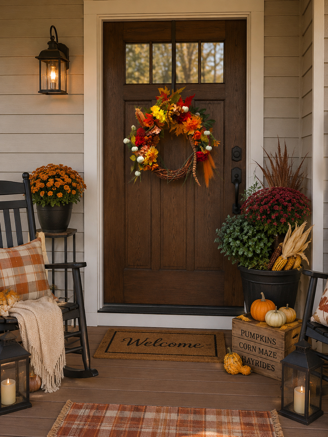 Rustic fall front door décor.png