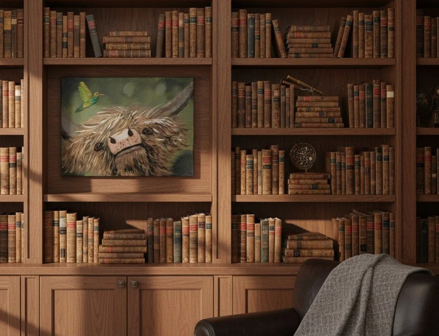 cow painting library wall.jpg