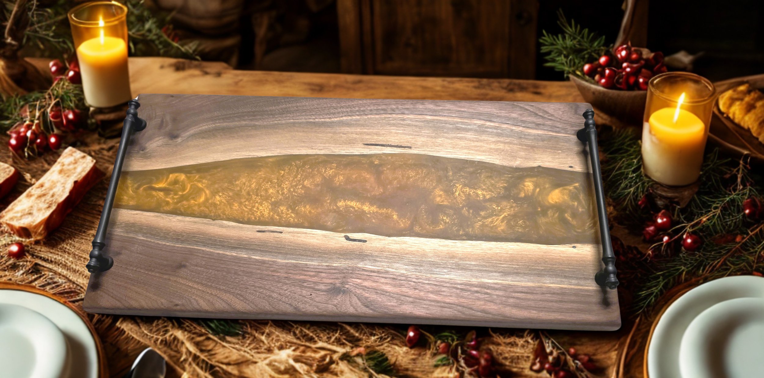 Handcrafted walnut appetizer board.jpg