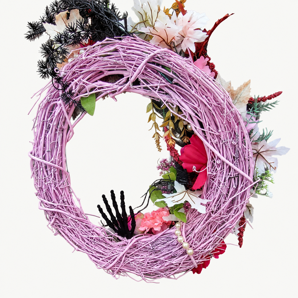 back of Roses & Ravens 18-inch Halloween wreath.png