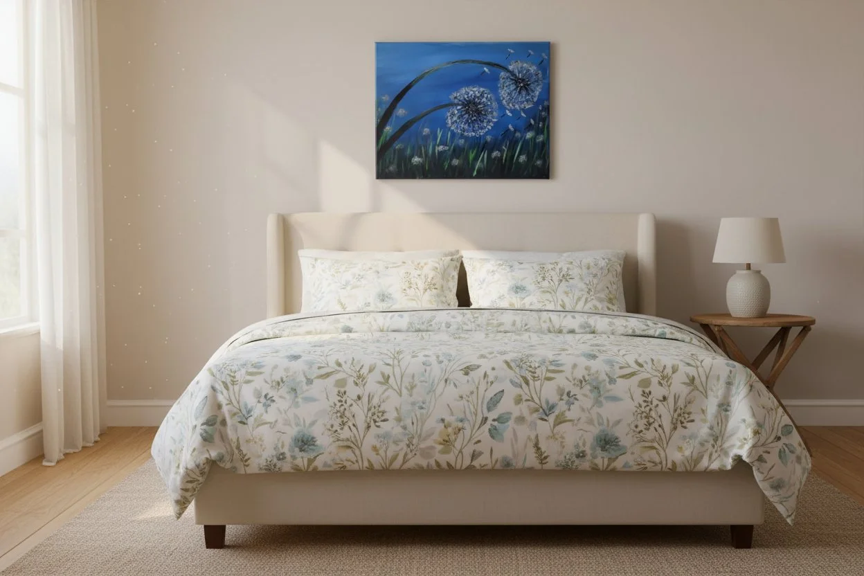 canvas wall art bedroom above bed.jpg