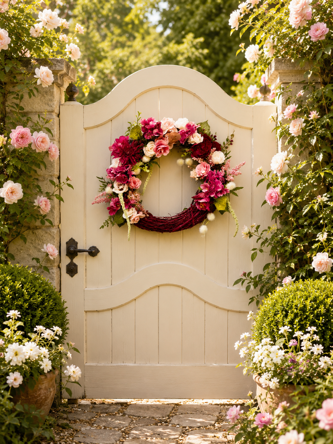 Rosewood Garden Wreath