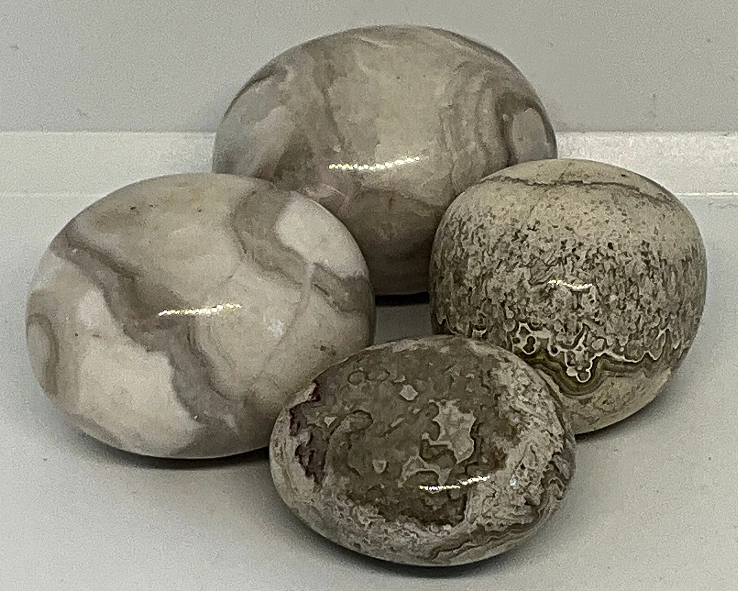 Agate - White Tumbles