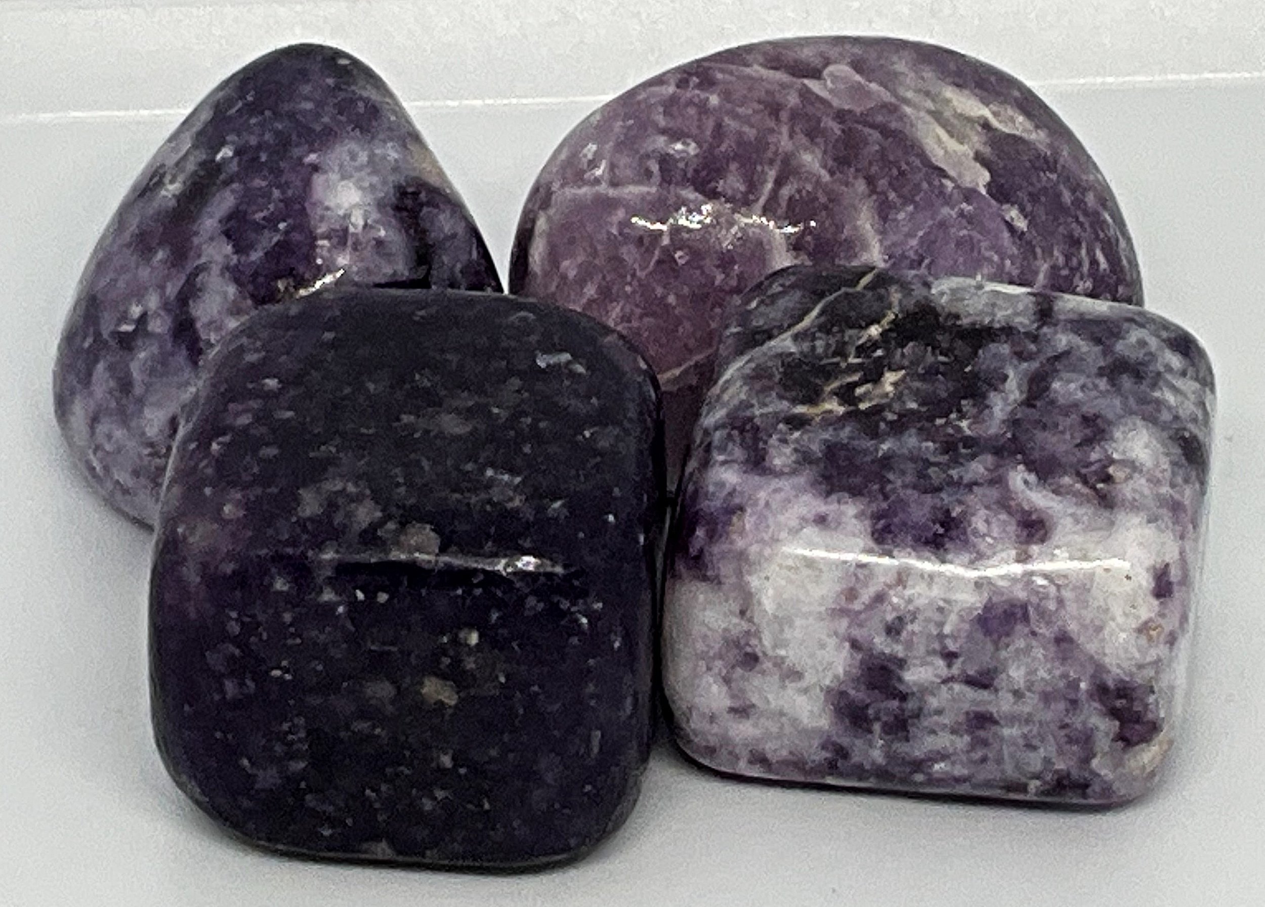 Lepidolite Tumbles