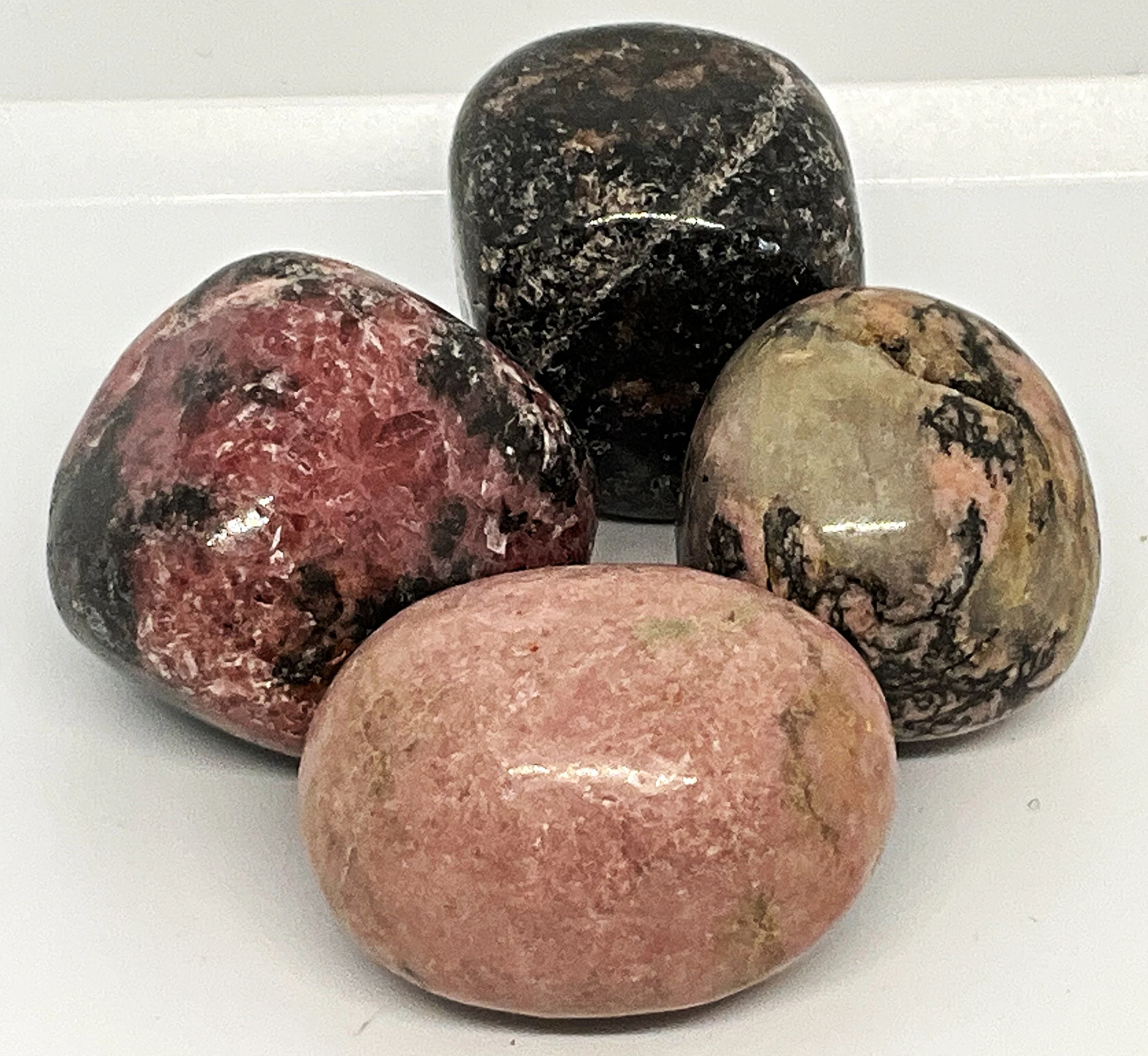 Rhodonite Tumbles