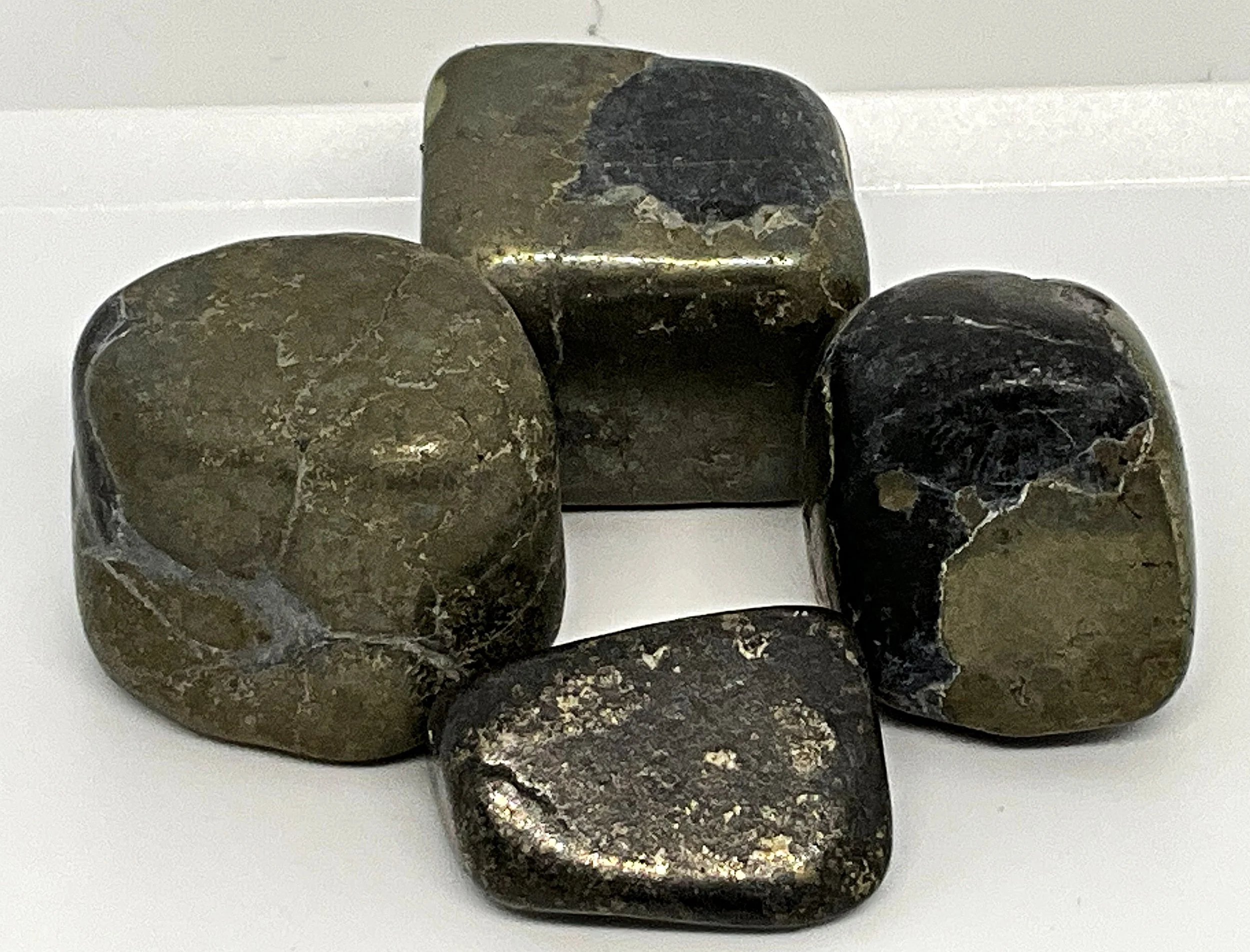 Chalcopyrite Tumbles