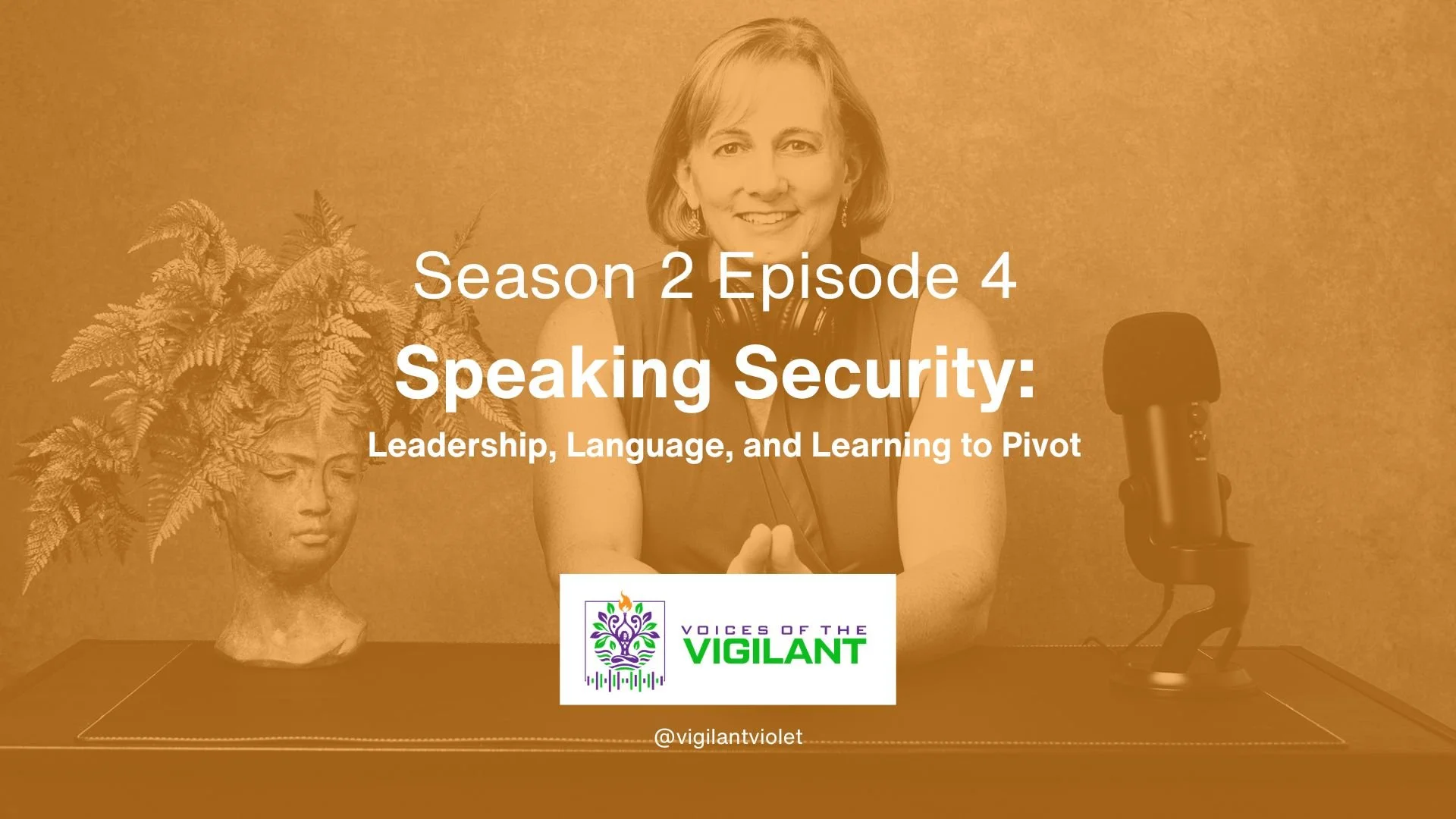 Voices of the Vigilant S2 EP4 | Speaking Security: Leadership Language and Learning to Pivot