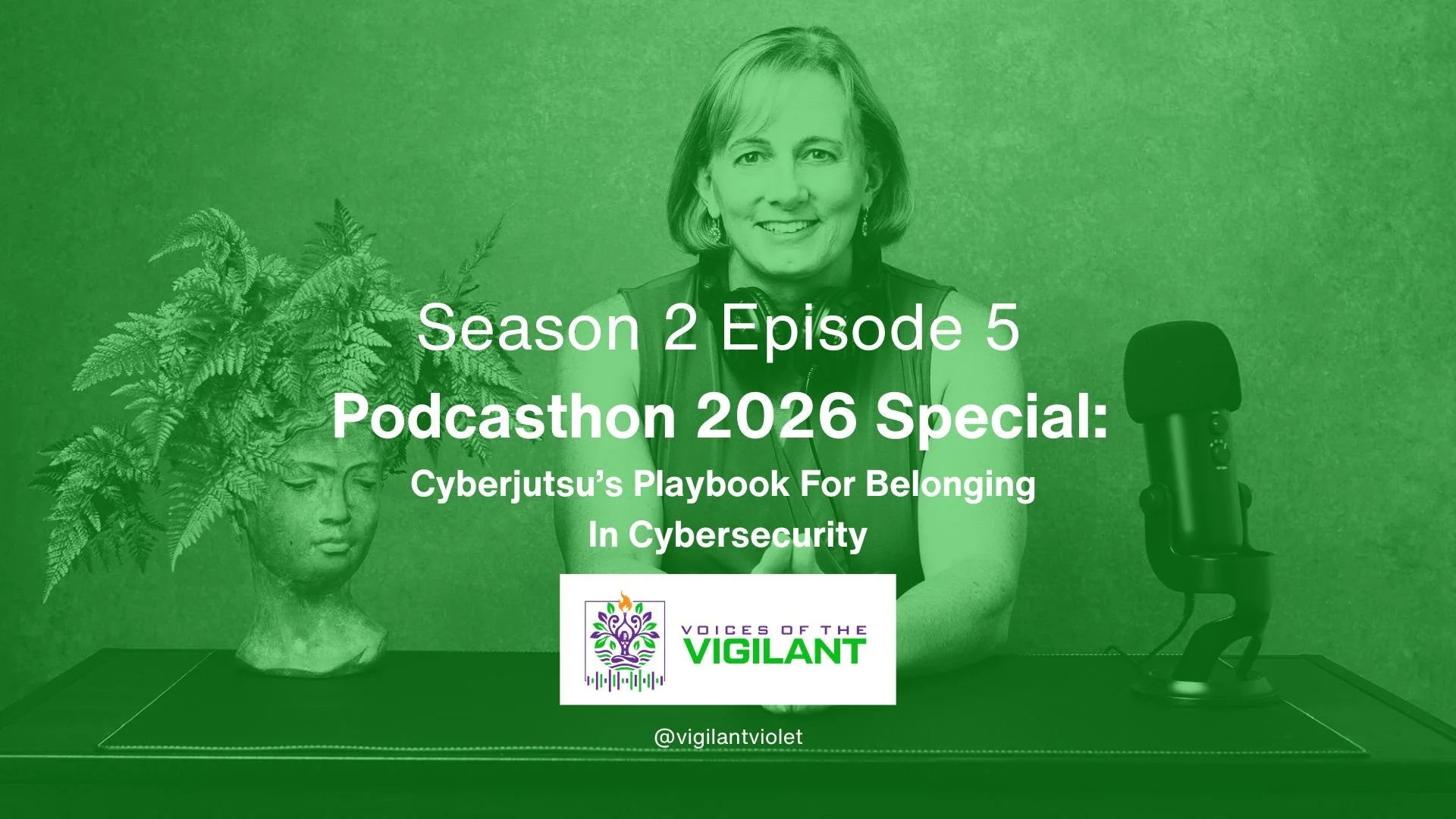 Voices of the Vigilant S2 EP5 | Podcasthon 2026 Special - Cyberjutsu’s Playbook For Belonging In Cybersecurity