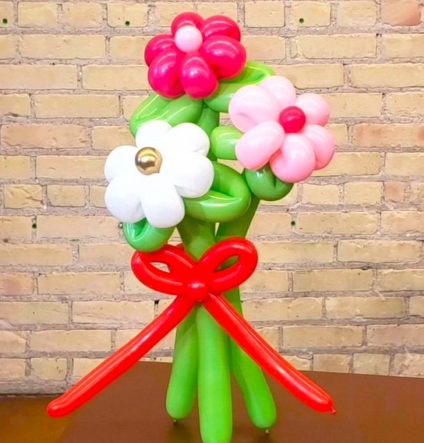 Cutie Balloon Flower Bouquet
