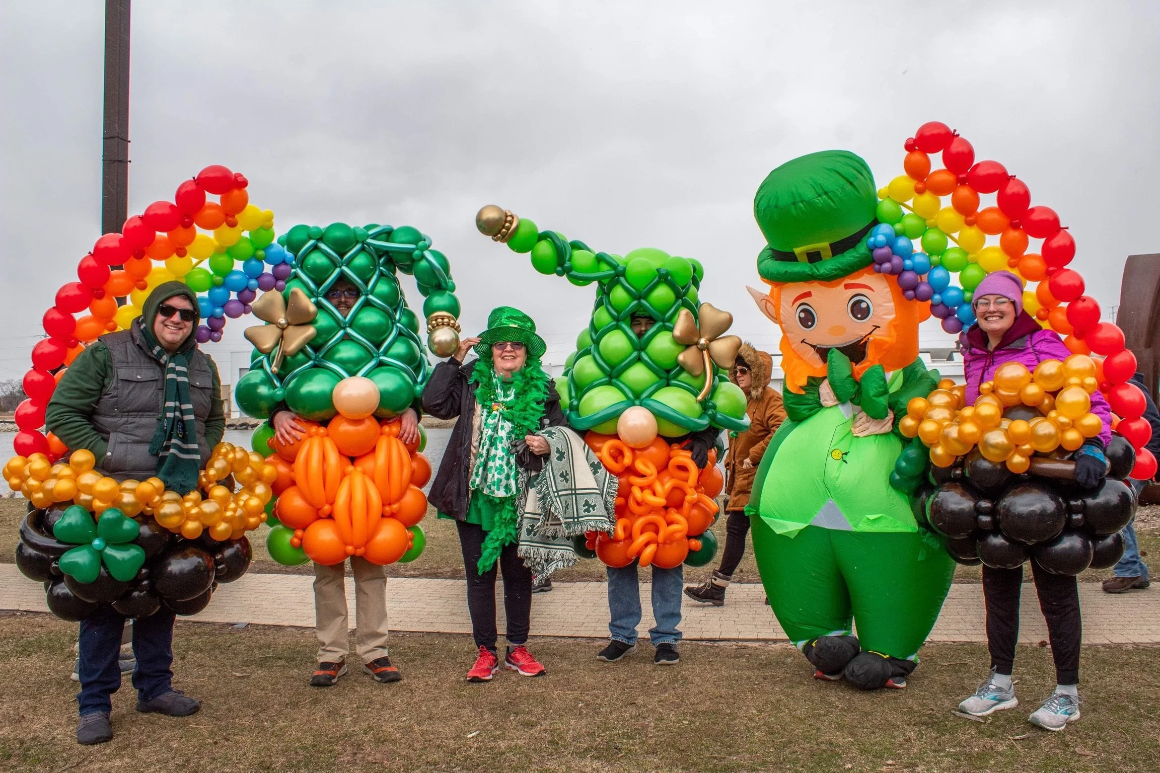 St Patrick's Day Parade - Downtown Green Bay, Hagemeister Park