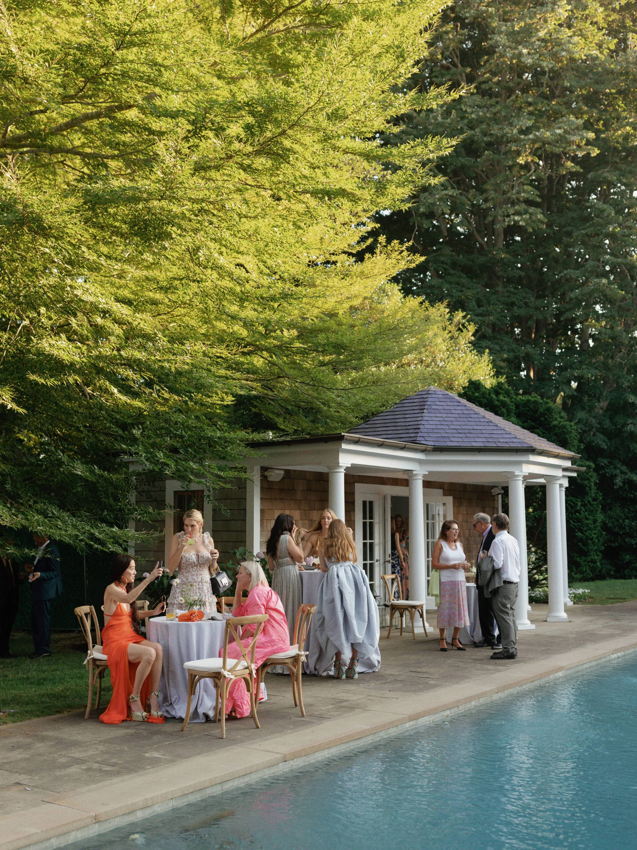 South Hampton, New York private estate wedding