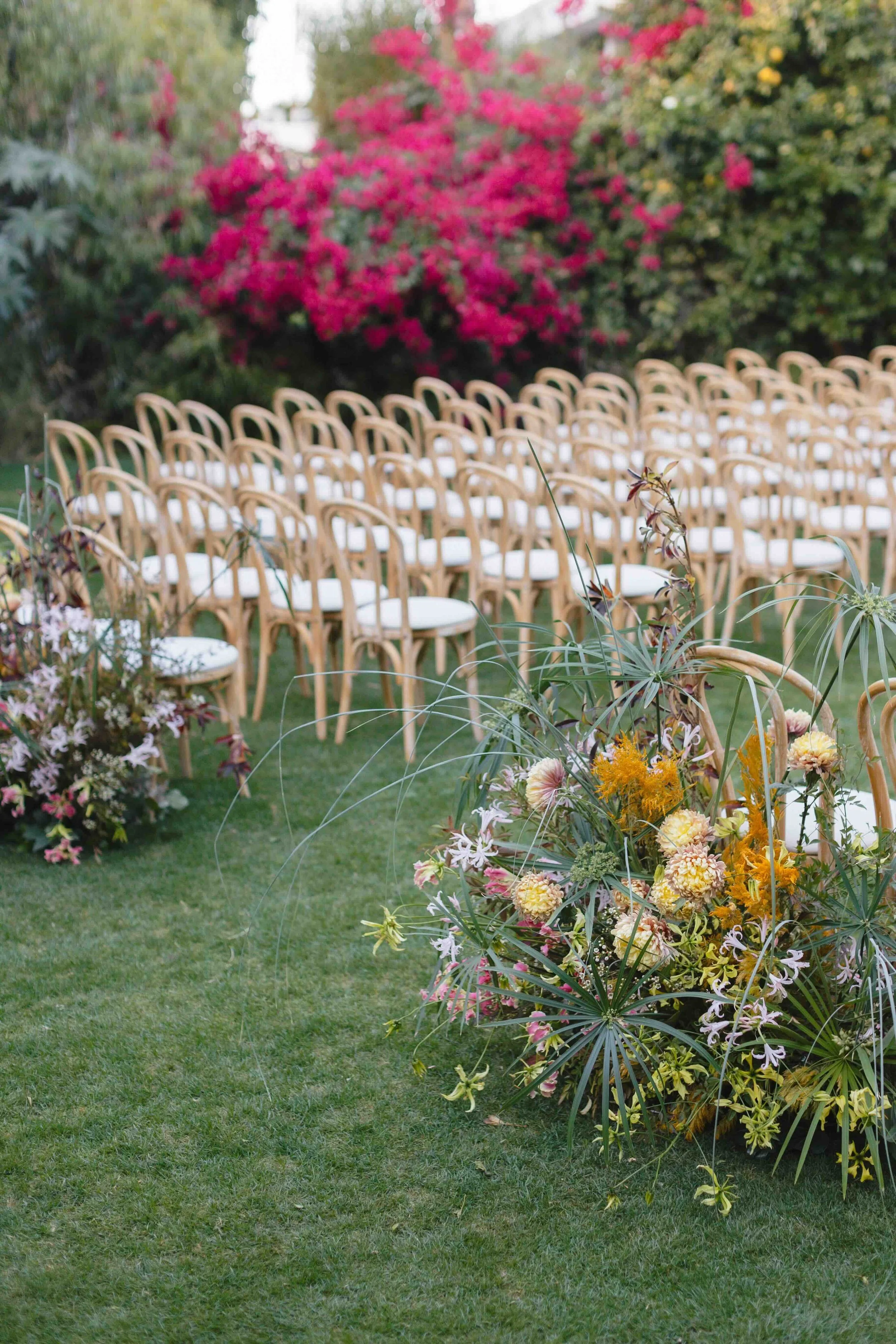 Palm Springs, California outdoor wedding produced by Bash Please