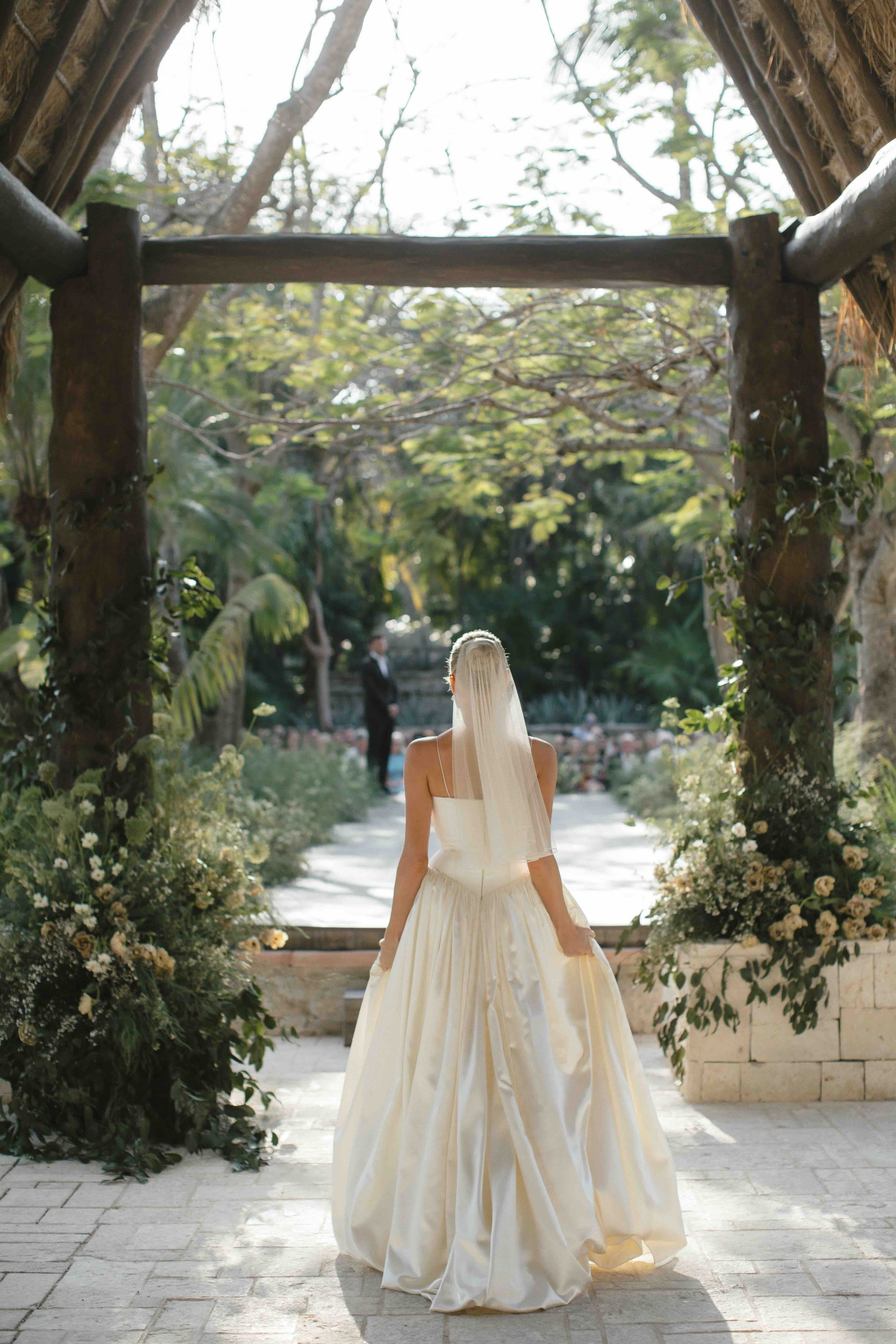 Dress for a Multi-day Mexico destination wedding produced by Bash Please