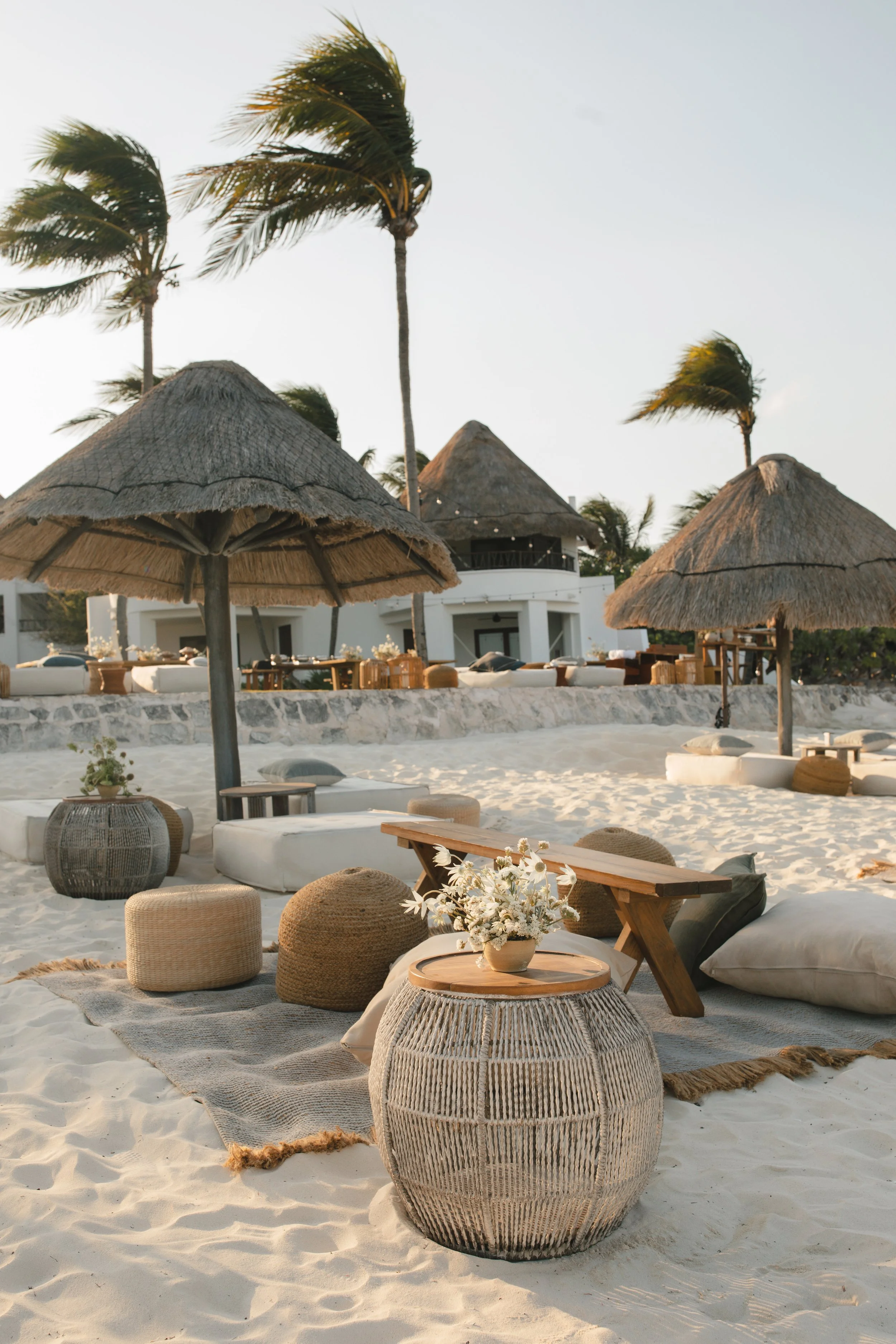 Riviera Maya beach wedding produced by Bash Please