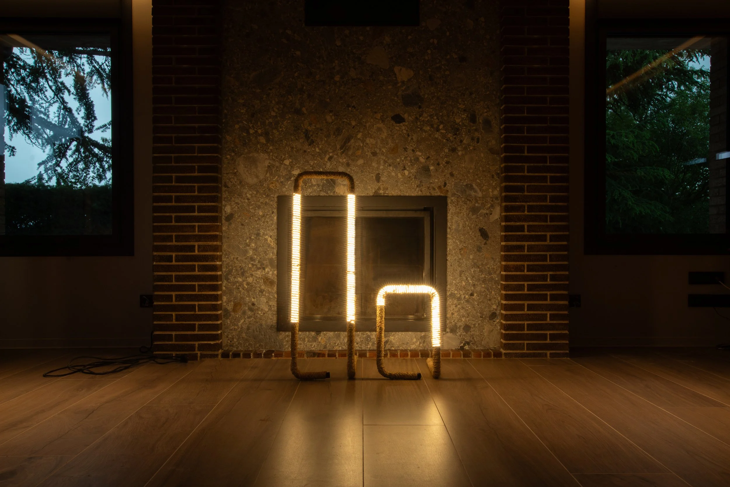 Colección luminaria "Trasnochar" (Lámparas pie y mesa).