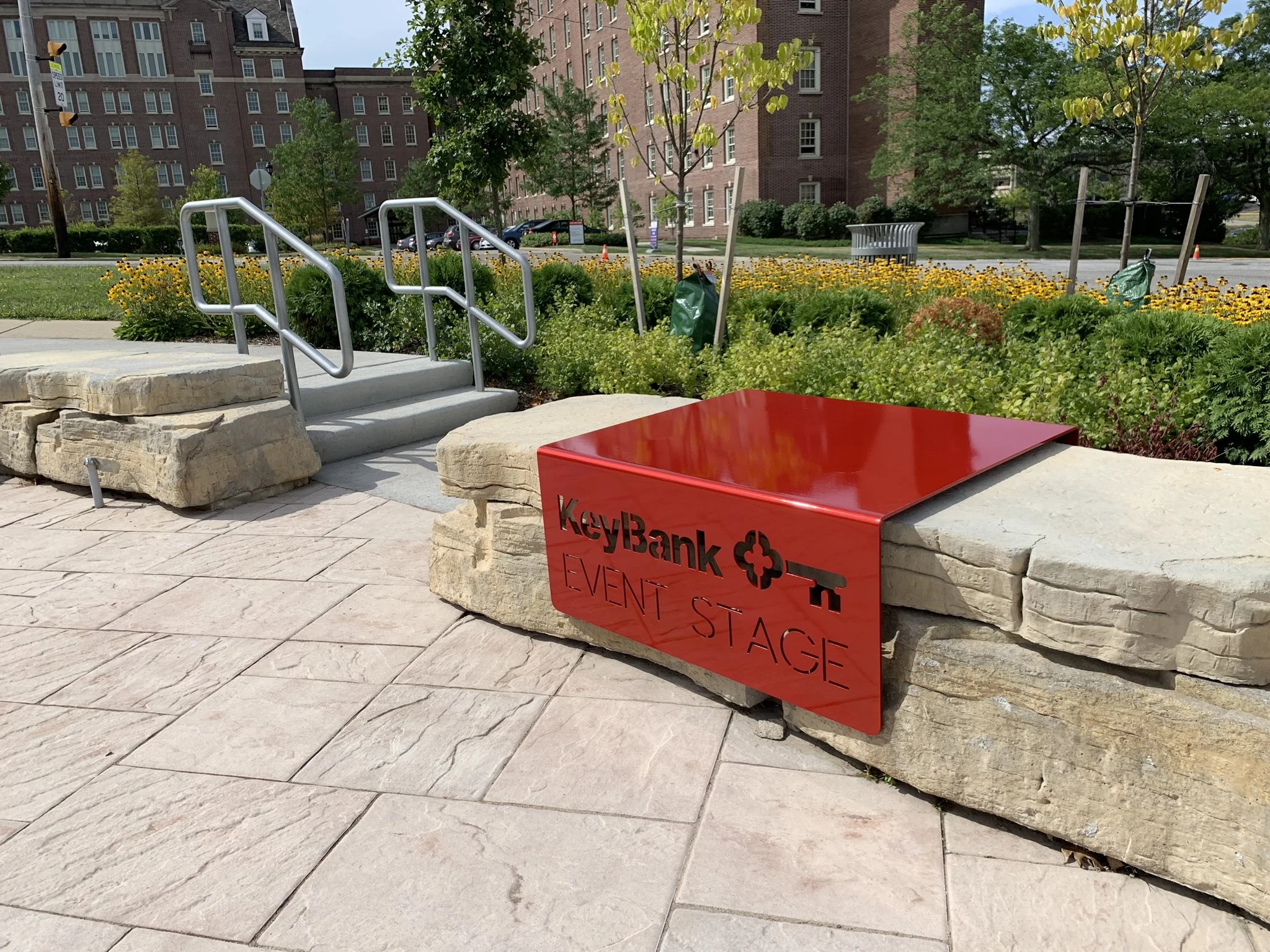 Event Stage Sponsor Recognition