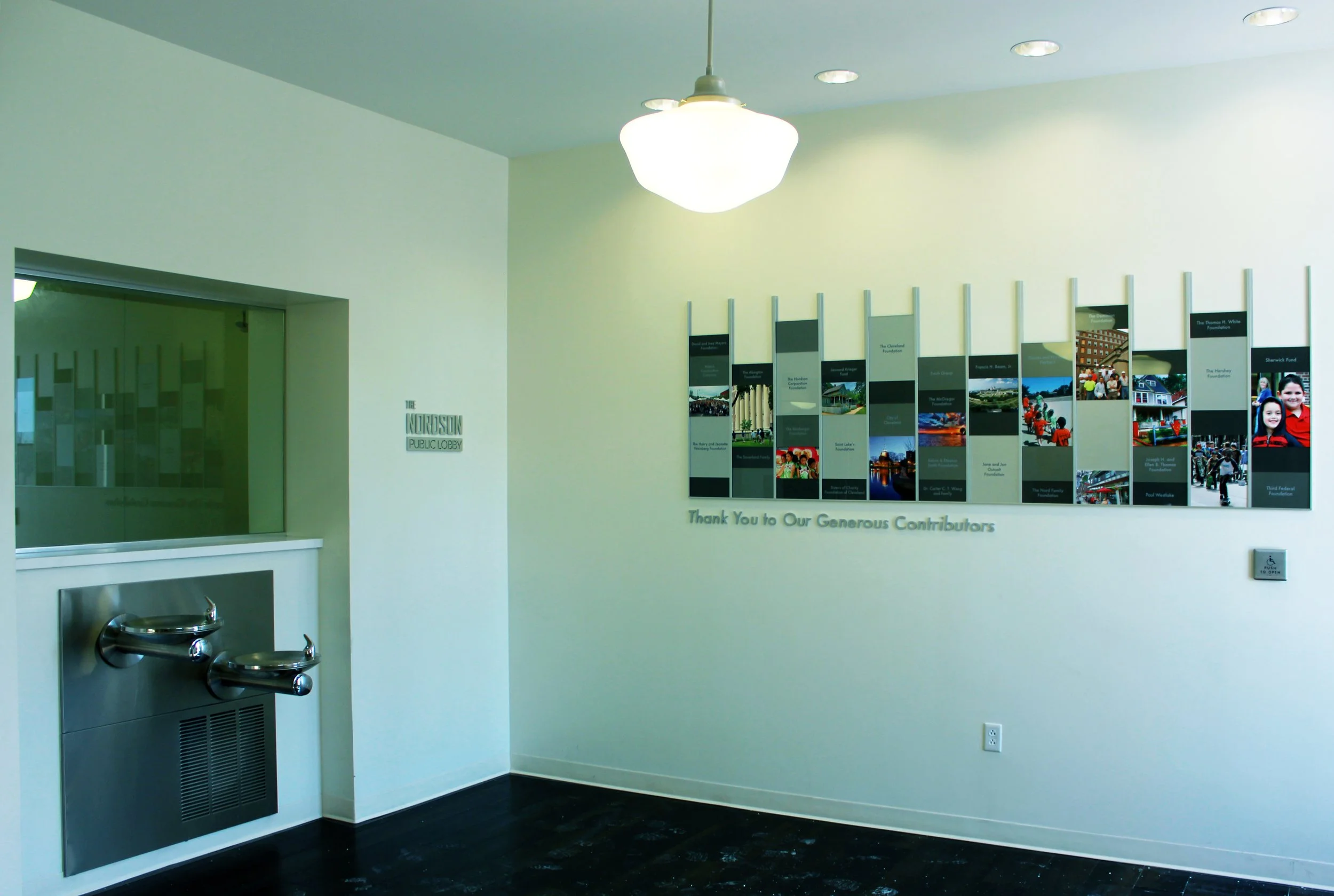 Donor Recognition, Installed