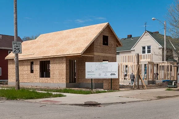 Tiny Homes under Construction