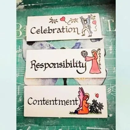 January 2025 Angel Card Pull – Celebration, Responsibility, Contentment