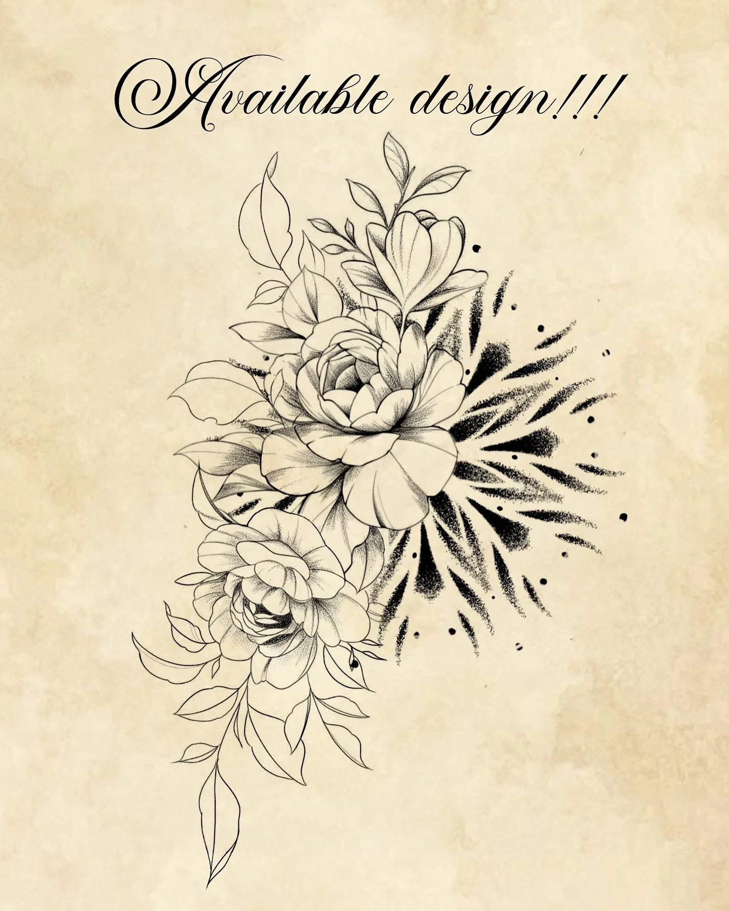Available design !!! 
#tattooidea #tattoodesigns#finelinedesign