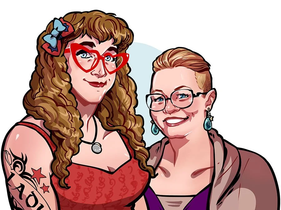 Tilly Bridges and Susan Bridges