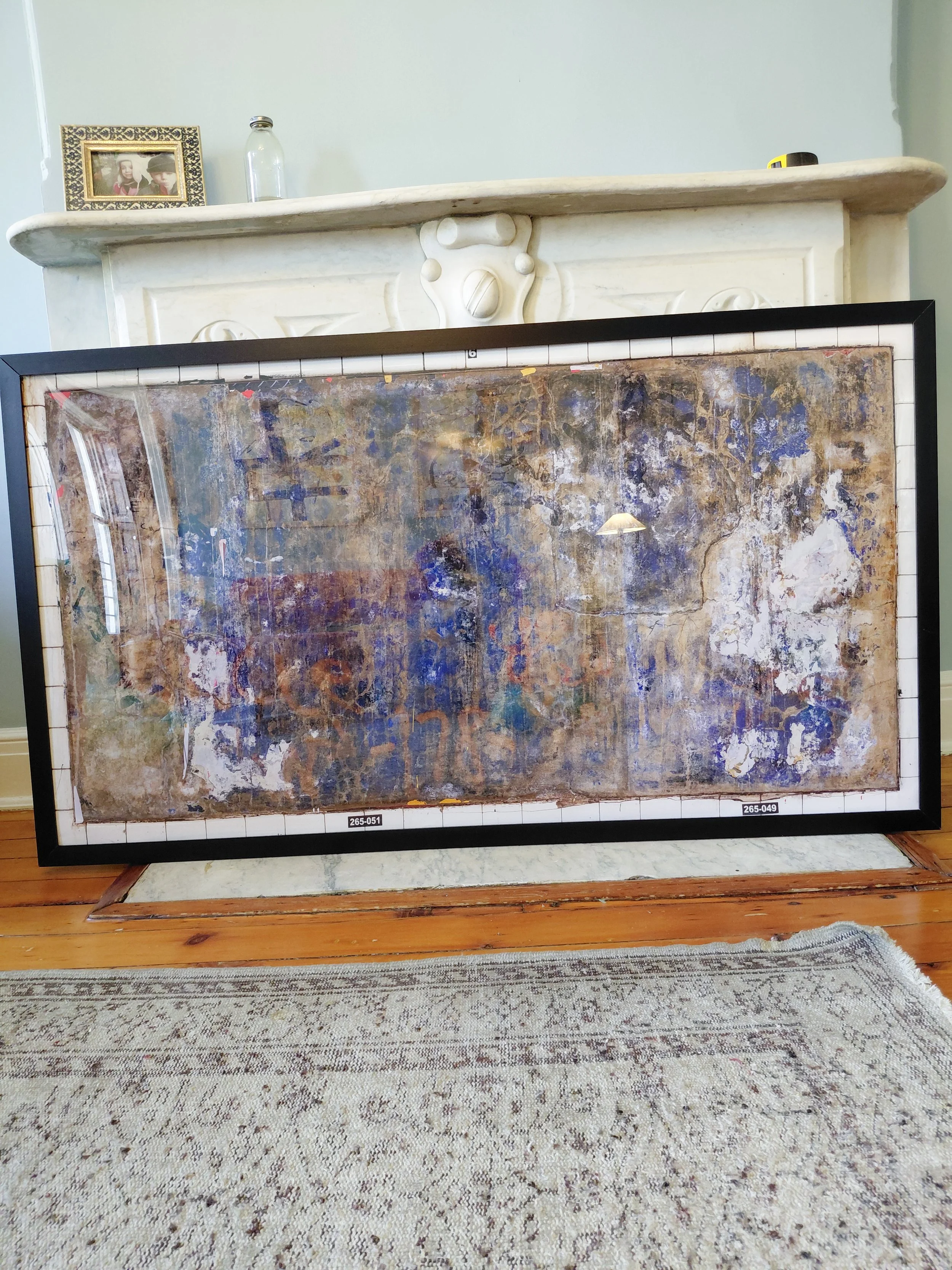 wall cut, 265-049 – 265-051, Grand Ave.-Newtown, IND Queens Blvd. Line, Queens, NY - 64.5 x 36.5