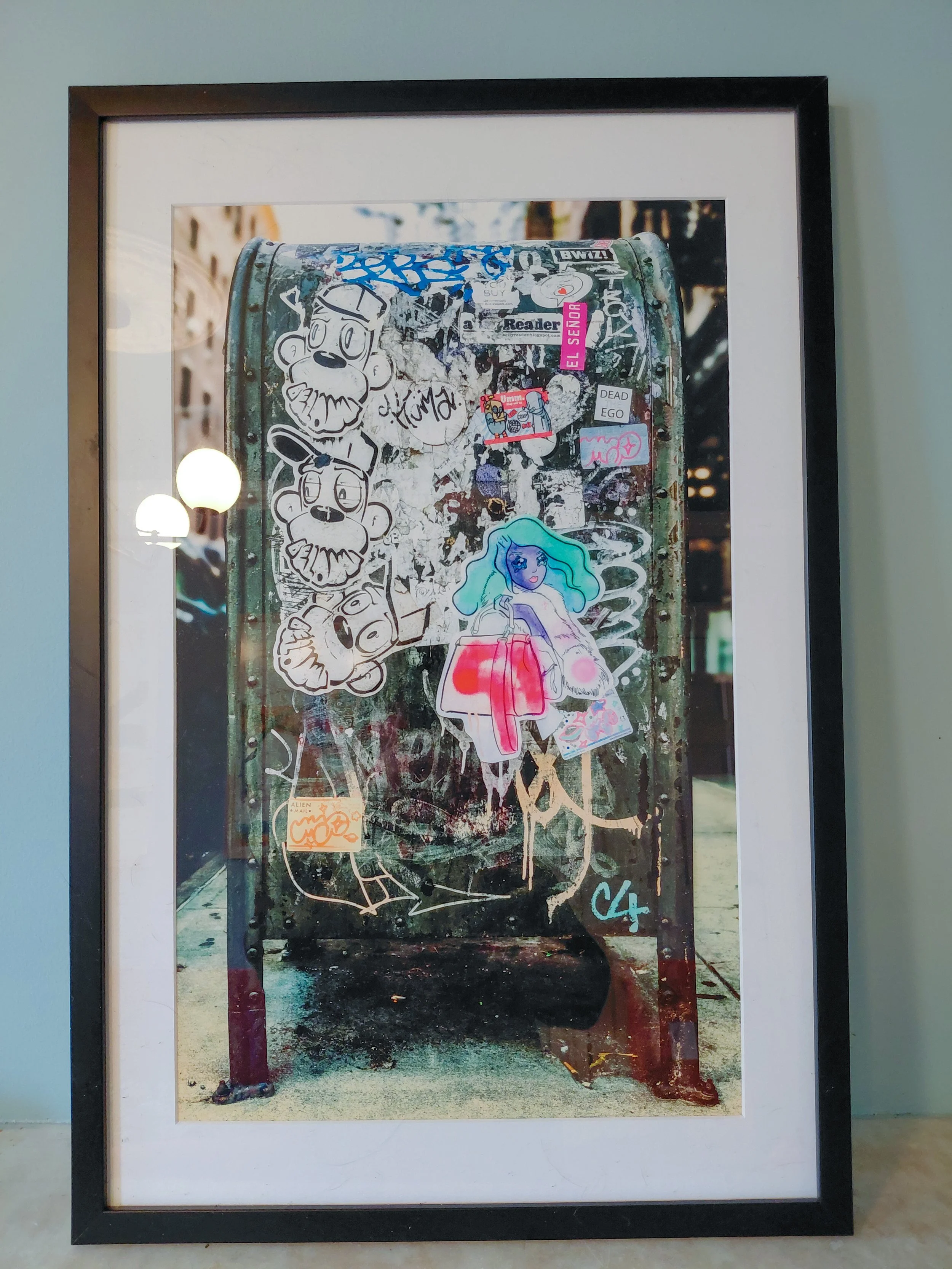 US postal relay box no. 44, New York, NY - 18 x 27.25