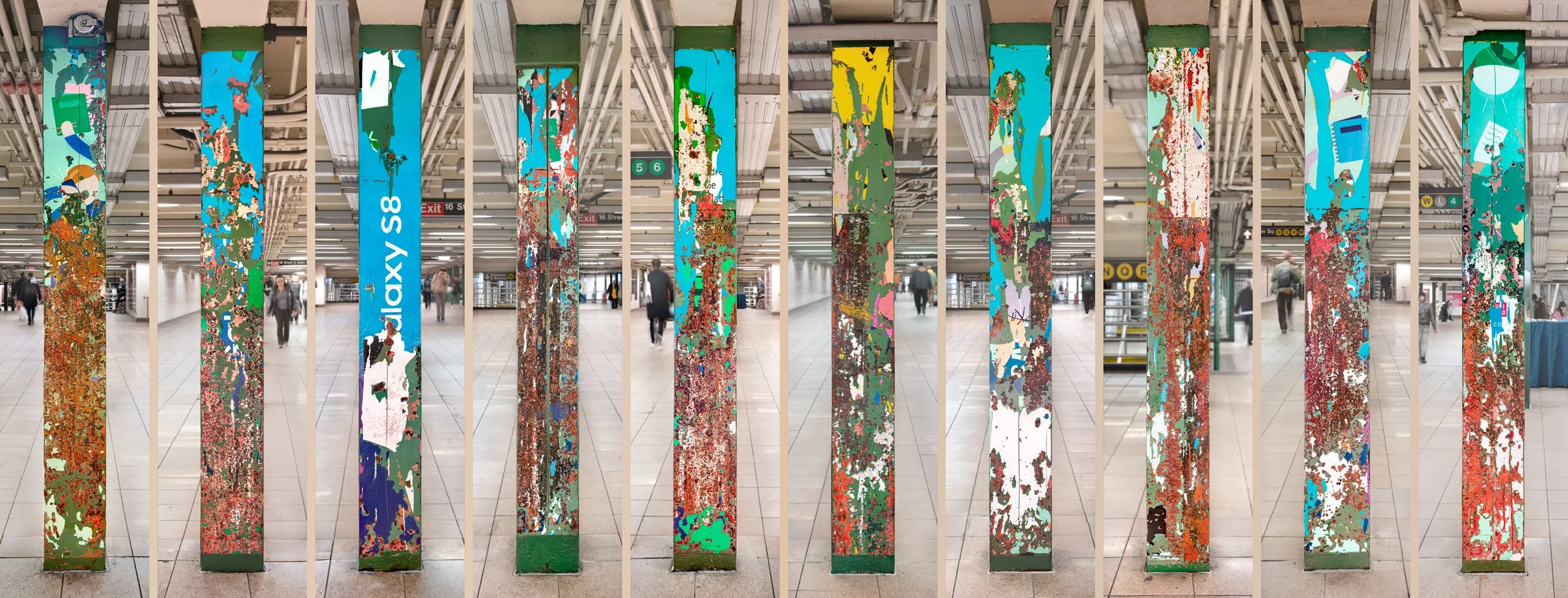 Barton-Lewis-Subway-Columns-Textuyred-Art.jpg