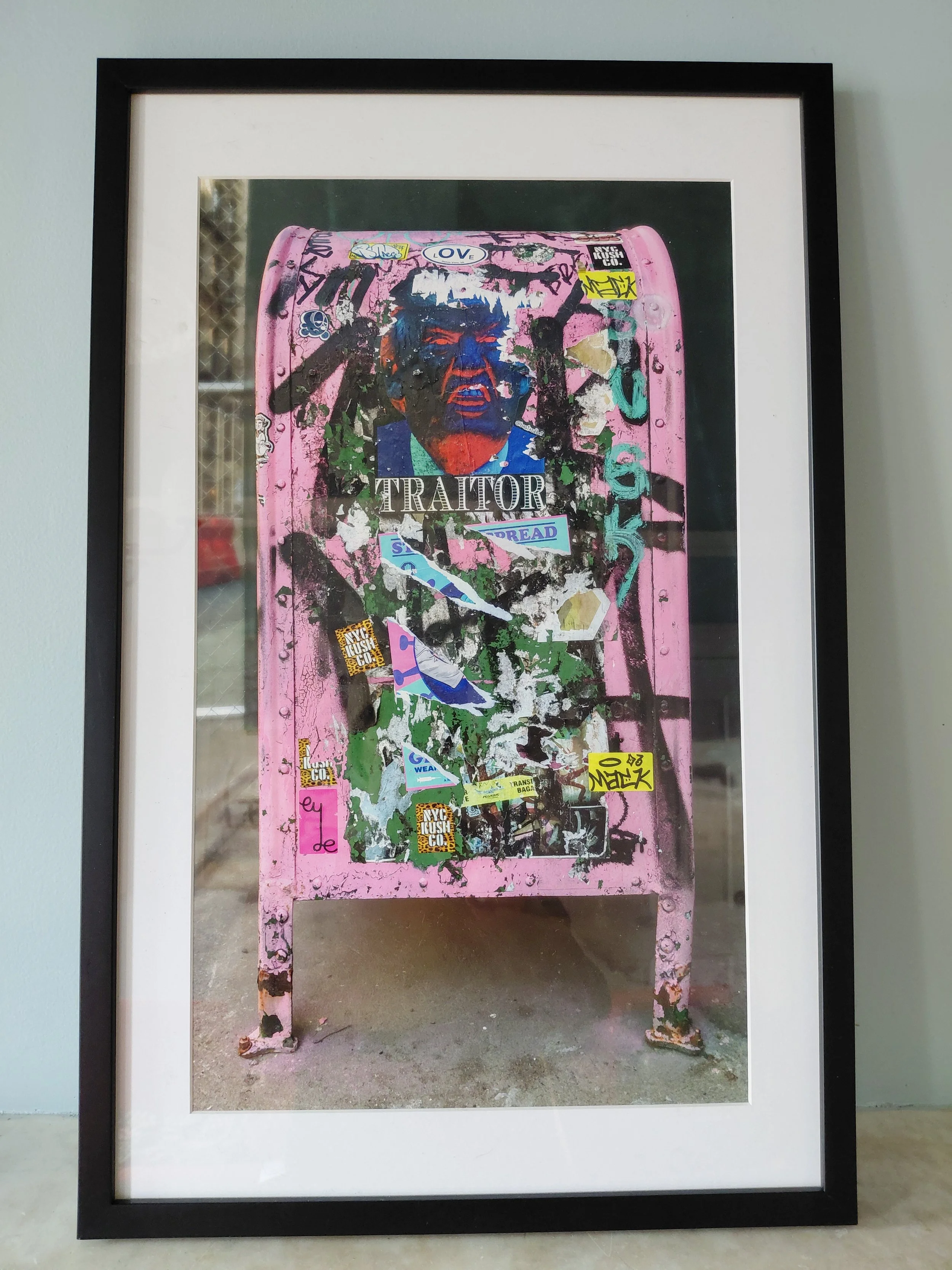 US postal relay box no. 3, New York City - 17.5 x 27.25