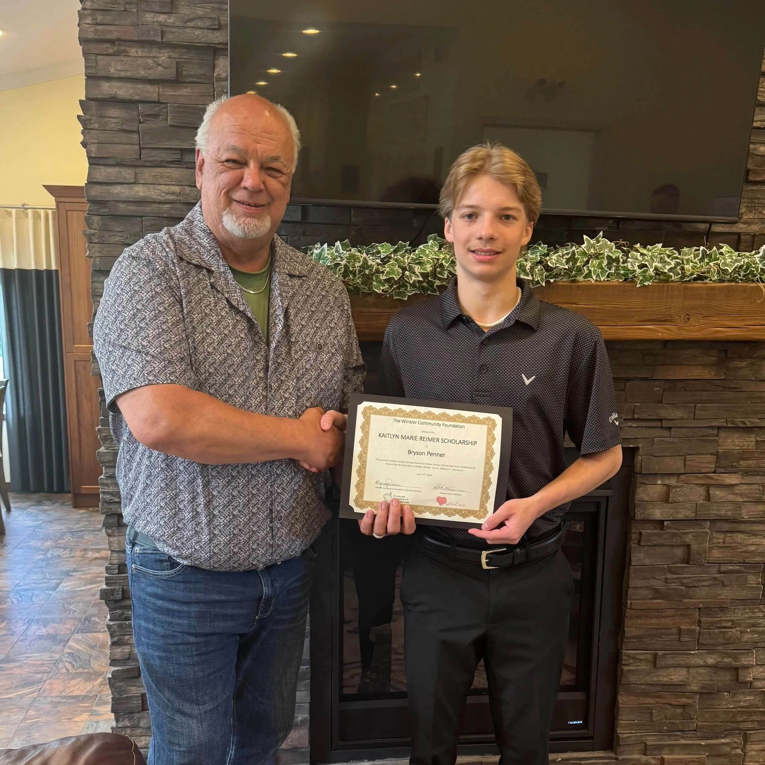 Honouring Kaitlyn’s Legacy: 5th Annual Scholarship Awarded to Bryson Penner