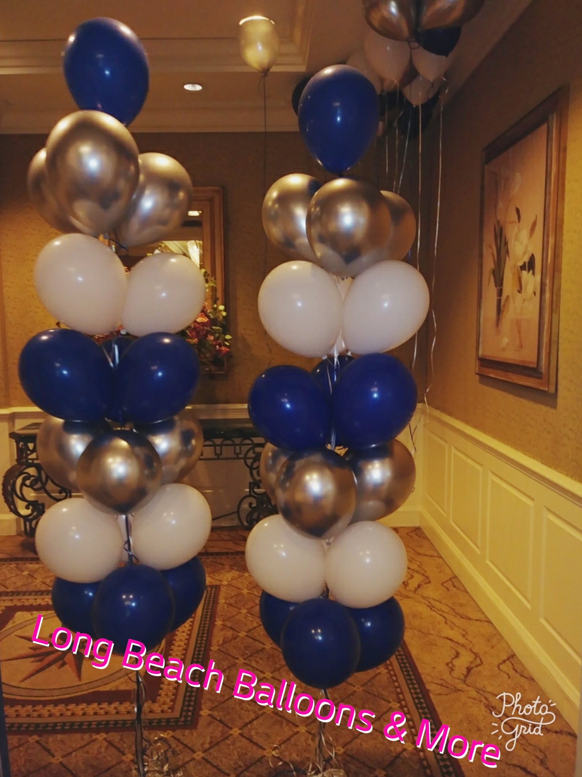 Long Beach Convention Center Balloon Columns