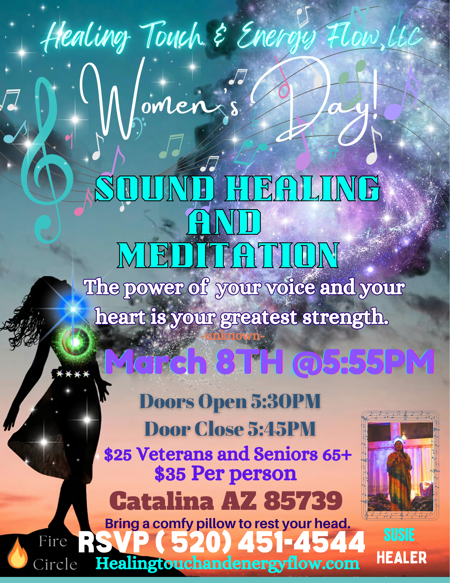 Women's Day Sound Healing And Meditation