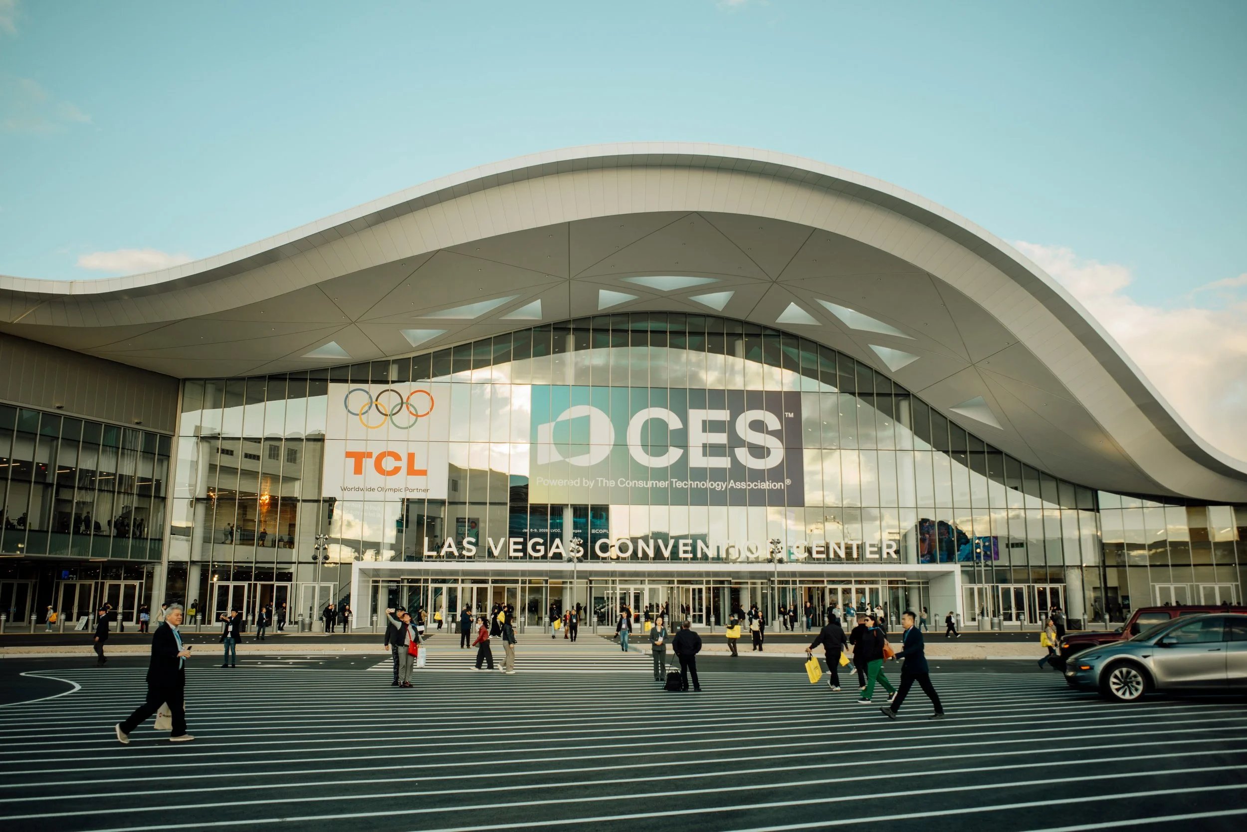 Front facade of the Las Vegas Convention Center