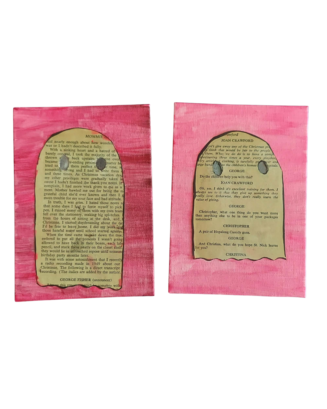 Pink Ghosties (4x6)