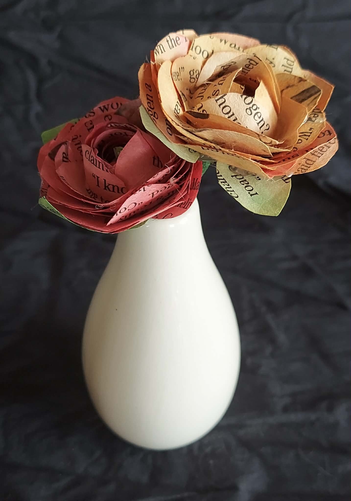 Small bud vase flowers