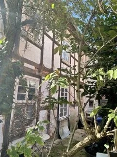 Back of former synagogue