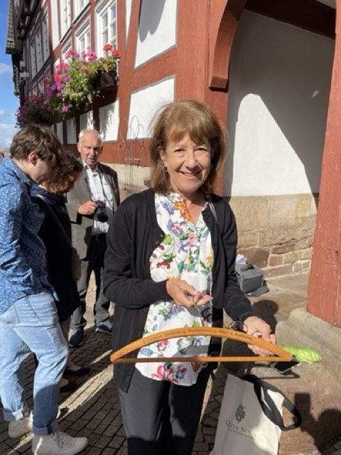 Kaufhaus Levisohn hanger back in Spangenberg after 85 years.