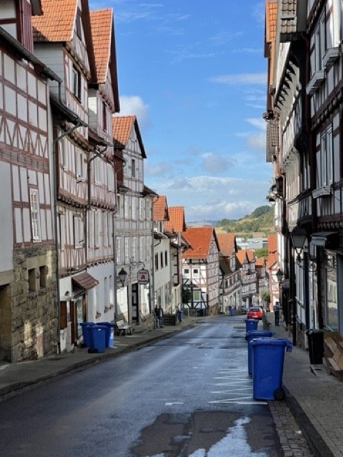 View down my grandpa's street